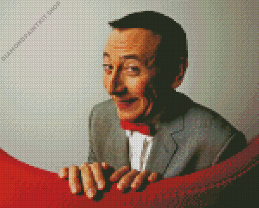 Comedian Pee Wee Herman Diamond Painting