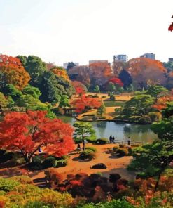 Rikugien Garden Diamond Painting