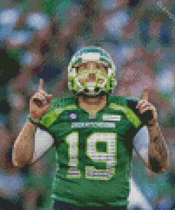 Saskatchewan Roughriders Player Diamond Painting