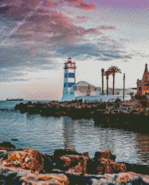The Santa Marta Lighthouse Diamond Painting