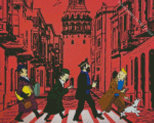 Tintin Diamond Painting