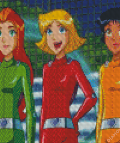 Totally Spies Diamond Painting