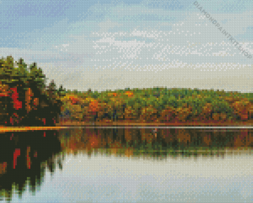 Walden Pond Diamond Painting