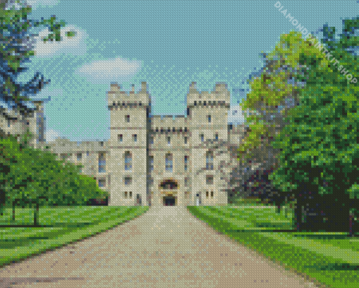 Windsor castle Diamond Paints