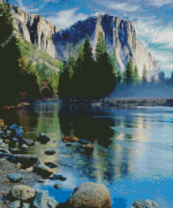 Yosemite Valley Diamond Painting