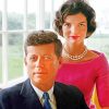 John F Kennedy and His Wife Diamond Painting