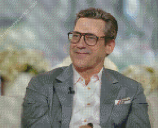 Jon Hamm Diamond Painting