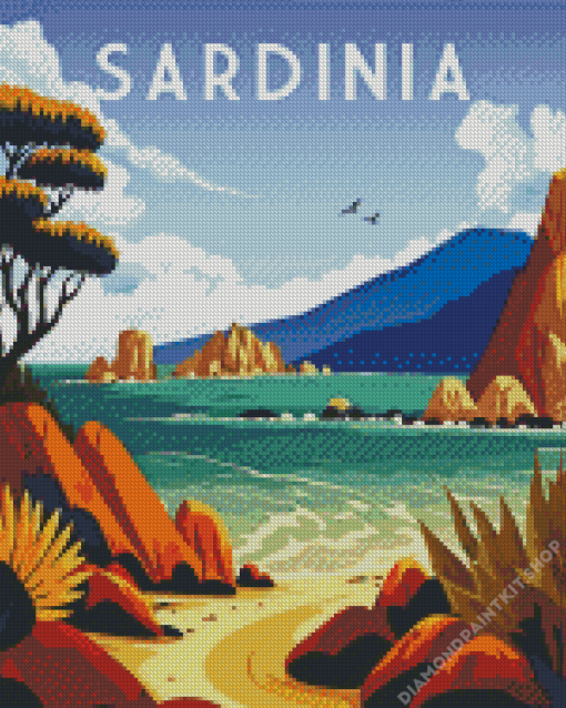 Sardinia Diamond Painting