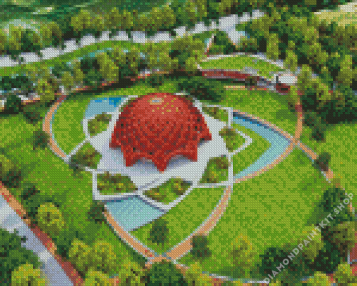 Bahai House Diamond Painting