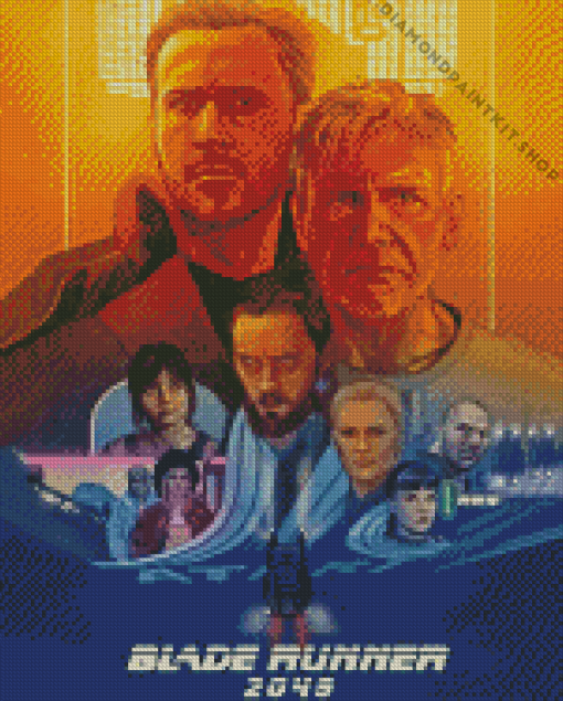 Blade Runner Poster Diamond Painting