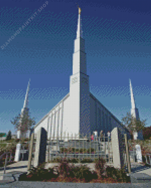 Boise Temple Diamond Painting