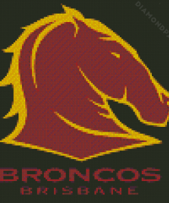 Brisbane Broncos Logo Diamond Painting