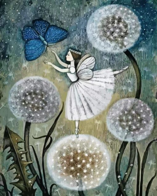 Butterfly Ballerina Diamond Painting