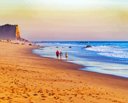 California Beach Diamond Painting