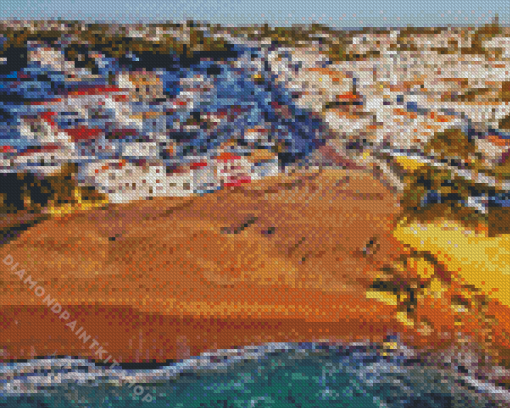 Carvoeiro Town Diamond Painting