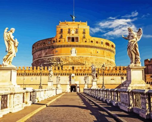 Castel Santangelo Diamond Painting