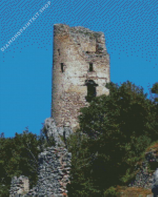 Castle Of Samobor Diamond Painting