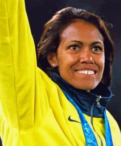 Cathy Freeman Diamond Painting