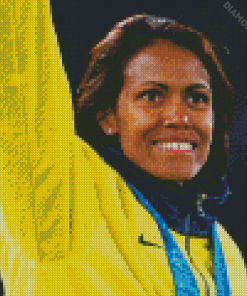 Cathy Freeman Diamond Painting