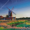 Cley Windmill England Diamond Painting