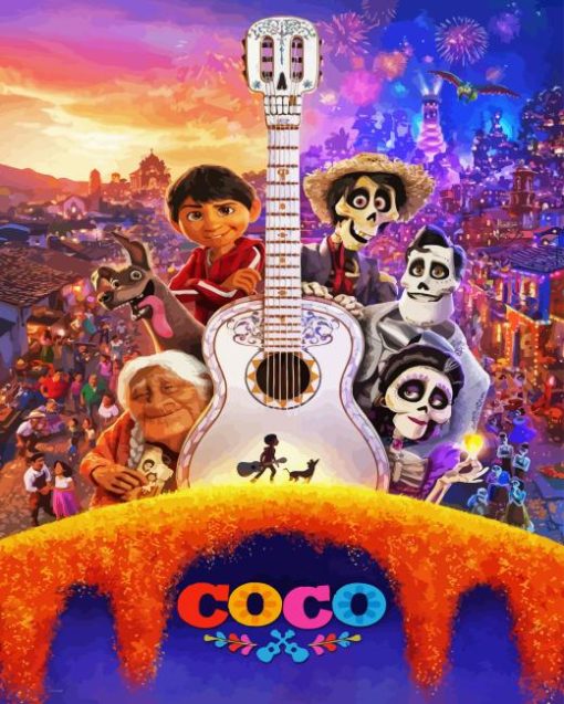 Coco poster Diamond Painting