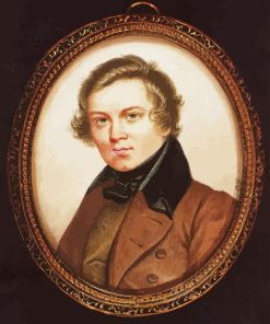 Composer Robert Schumann Diamond Painting