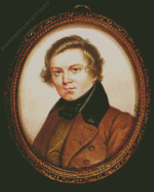 Composer Robert Schumann Diamond Painting