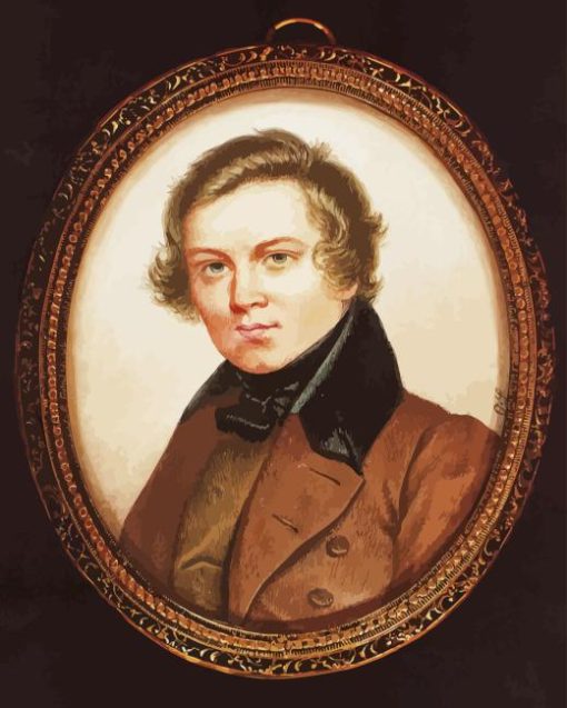 Composer Robert Schumann Diamond Painting