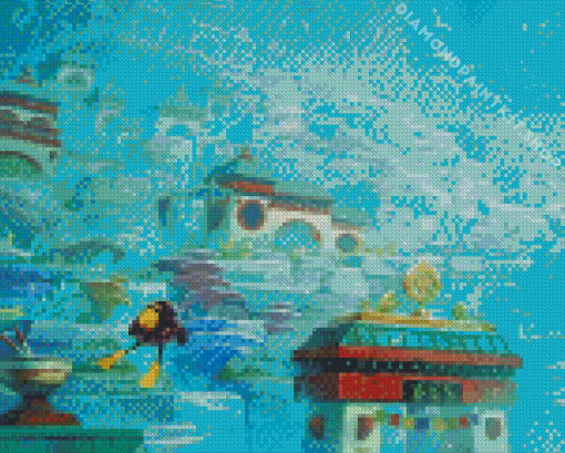 Dave The Diver Game Diamond Painting