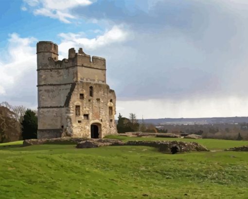 Donnington Castle Diamond Painting