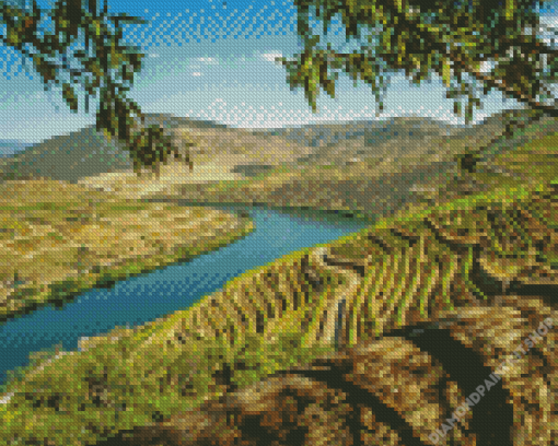 Douro Valley Portugal Diamond Painting