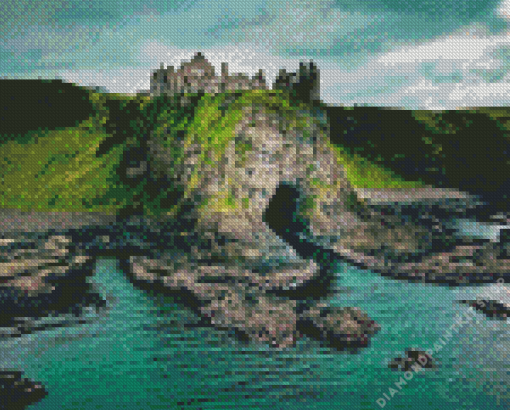Dunluce Castle Ireland Diamond Painting