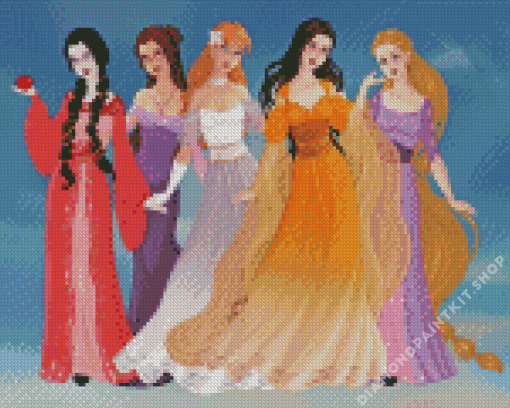 Fairytale Princesses Diamond Painting