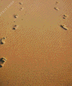 Footprints In Sand Diamond Painting