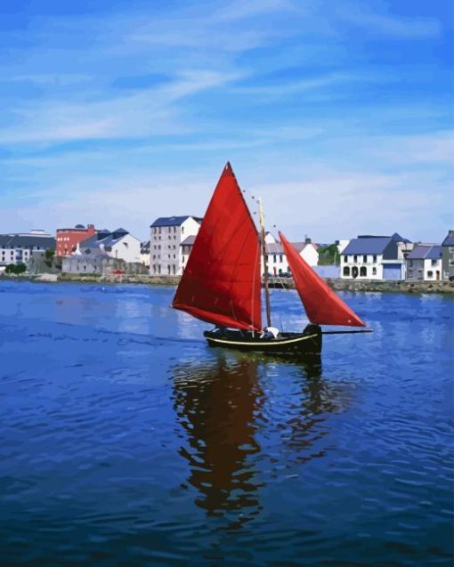 Galway Hooker Diamond Painting