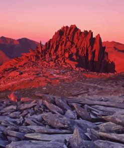 Glyder Fawr Snowdon Diamond Painting