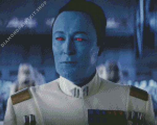 Grand Admiral Thrawn Diamond Painting