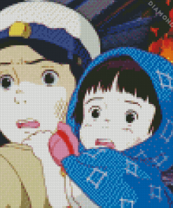 Grave Of The Fireflies Diamond Painting