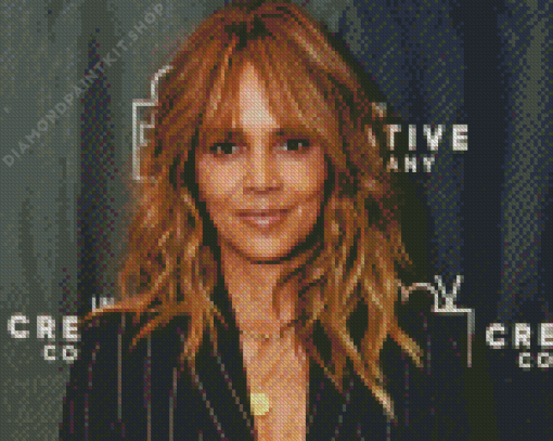 Halle Berry Actress Diamond Painting