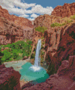 Havasu Falls Arizona Diamond Painting