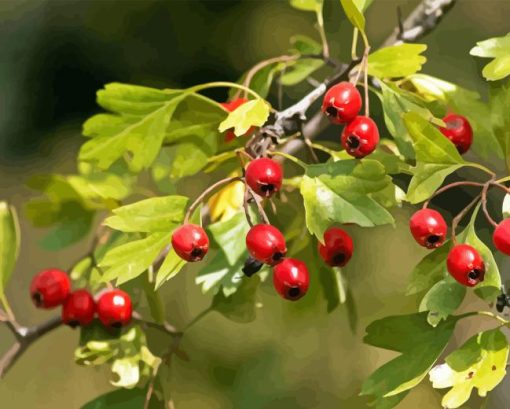 Hawthorn Diamond Painting