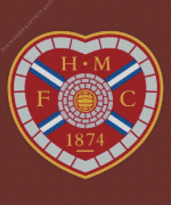 Heart of Midlothian Diamond Painting