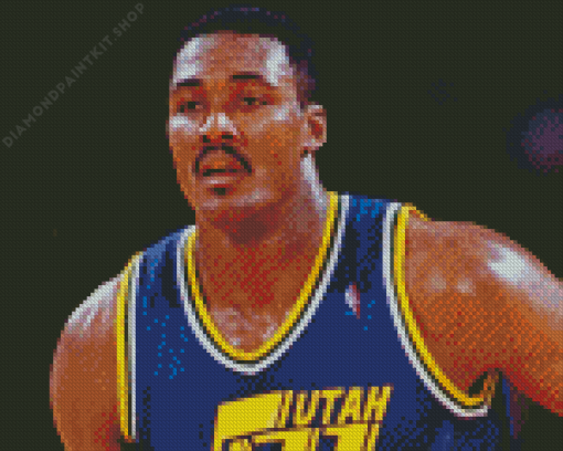 Karl Malone Diamond Painting