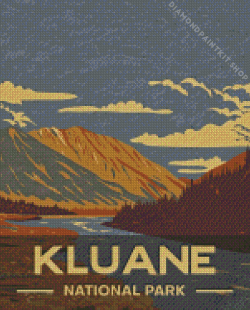Kluane National Park Poster Diamond Painting