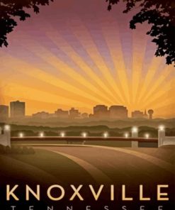 Knoxville City Poster Diamond Painting