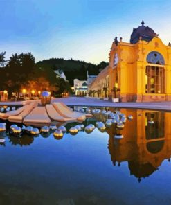 Kosice The Singing Fountain Diamond Painting