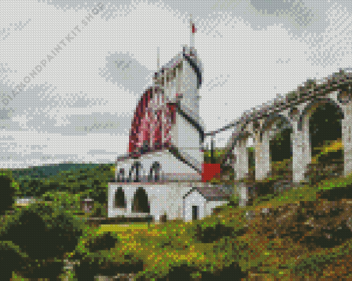 Laxey Wheel Diamond Painting