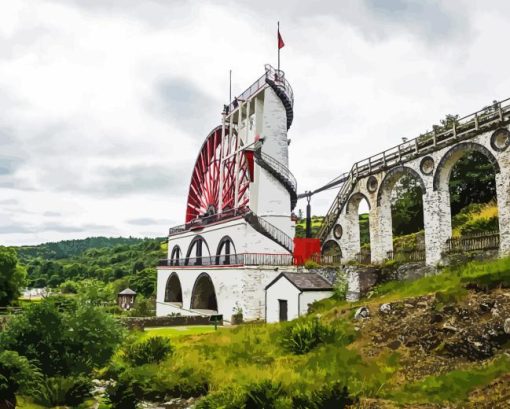 Laxey Wheel Diamond Painting