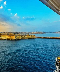 Malta Harbor Diamond Painting