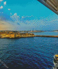 Malta Harbor Diamond Painting